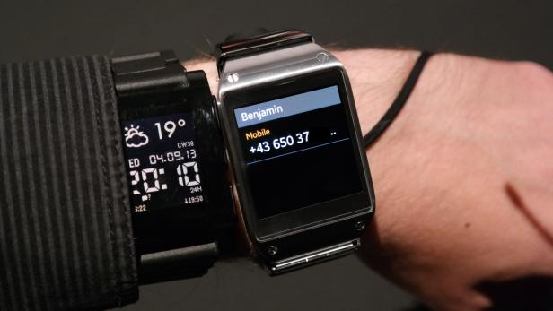 Samsung Galaxy Gear in Bildern