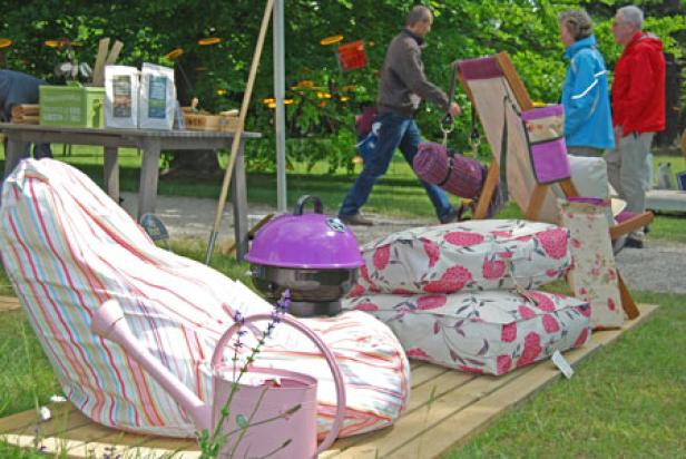 Ab in den Gartensalon