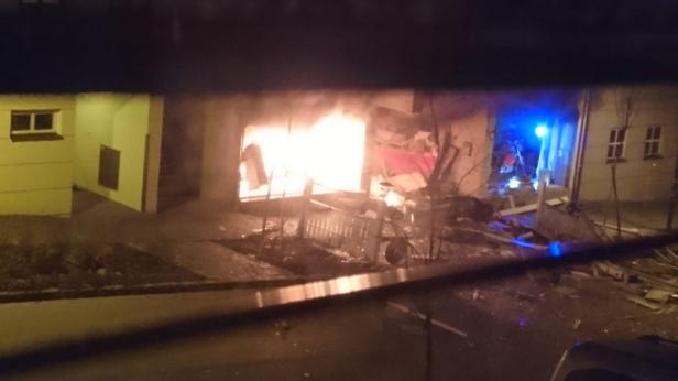 Explosion in Hollabrunn: Pizzeria brannte aus