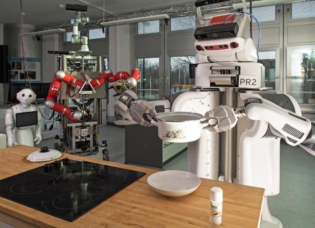 Pizza backen: Roboter lernen kochen
