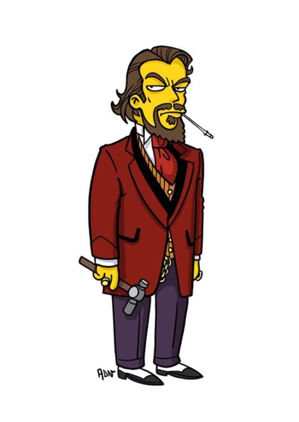 Simpsons-Version von Daniel Plainview aus dem Film „There Will Be Blood“.