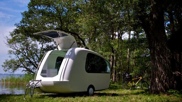 Mit dem Wohnwagon in die Freiheit