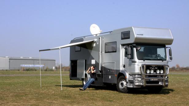 Mit dem Wohnwagon in die Freiheit