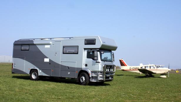 Mit dem Wohnwagon in die Freiheit