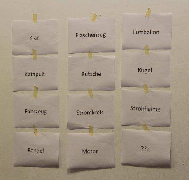 Bau der Kettenreaktions-Maschine
