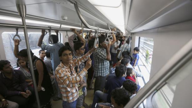 Mit 1500 Passagieren im Zug