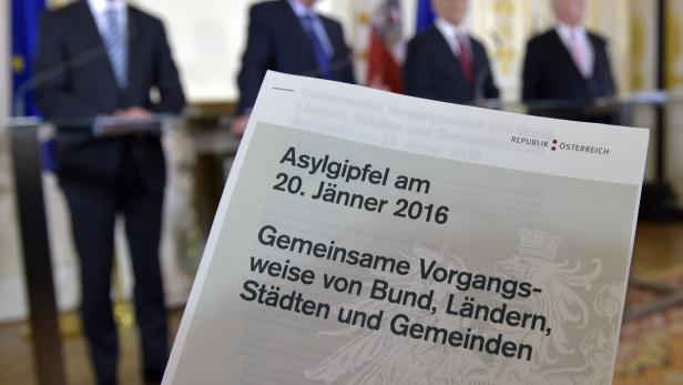Meeting to discuss the refugee problem in Vienna Häupl: Obergrenze "verstehen kaum Politprofis"