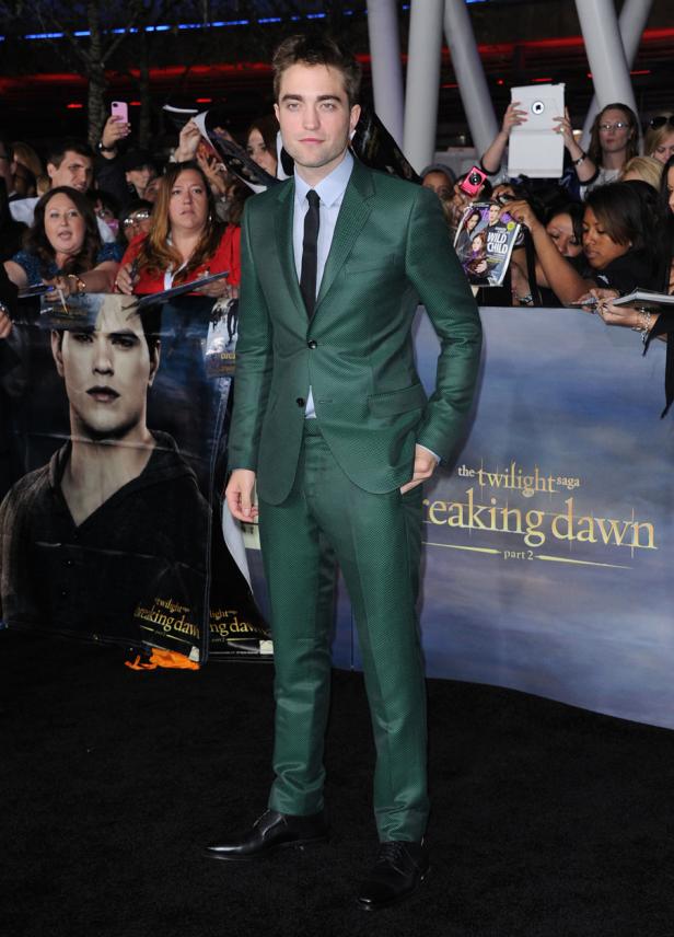 Robert Pattinson bei der Premiere von „Breaking Dawn – Bis zum Ende der Nacht, Teil 2“.