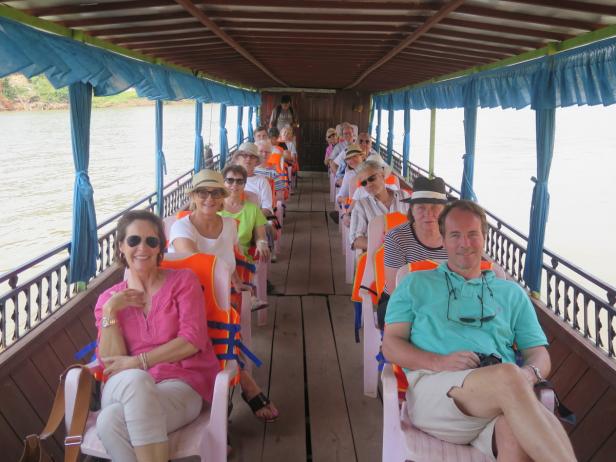 Idylle auf dem Mekong