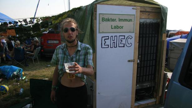 Die "Luxus"-Camper am Nova Rock 2011