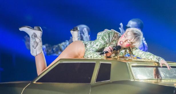 Fotos der Miley Cyrus-Show in Wien