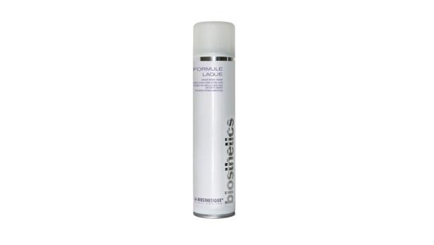 Eine Dose „Formule Laque“ Haarspray von La Biosthétique.