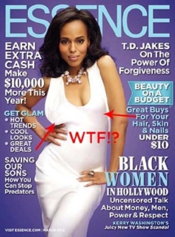 Kerry Washington auf dem Cover des Essence Magazins, März 2013.