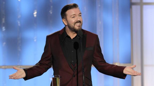 Sprüche: Ricky Gervais teilte wieder kräftig aus