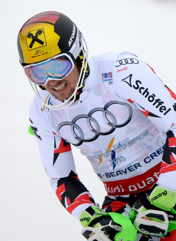 Hirscher scheitert, Slalom-Gold für Grange