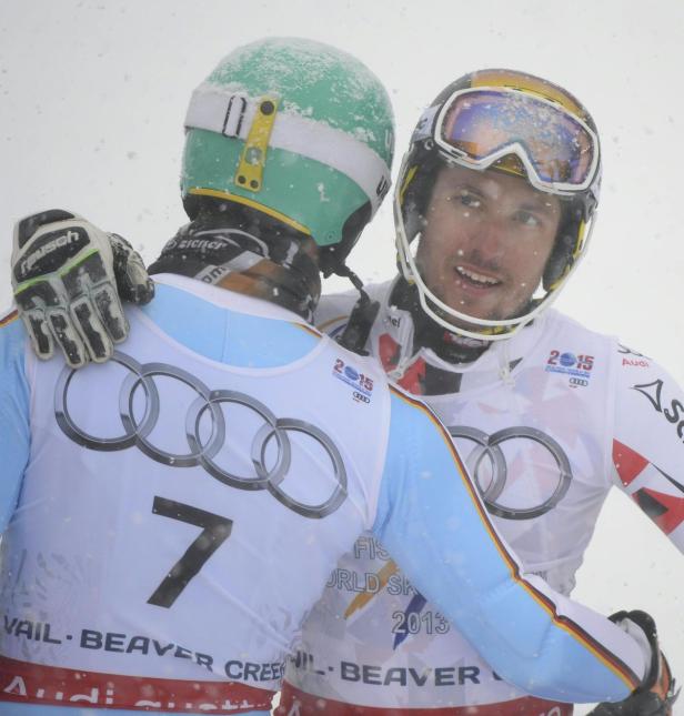 Hirscher scheitert, Slalom-Gold für Grange