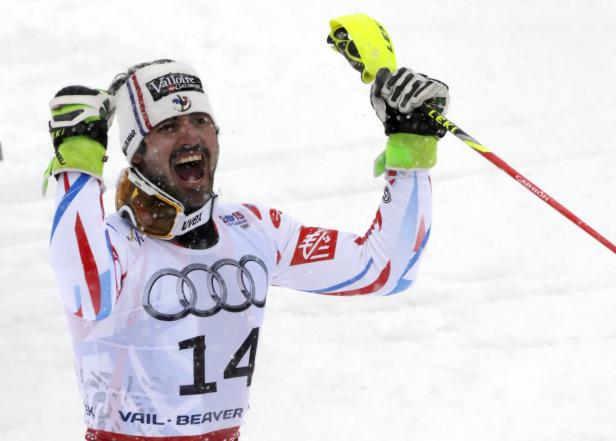 Hirscher scheitert, Slalom-Gold für Grange