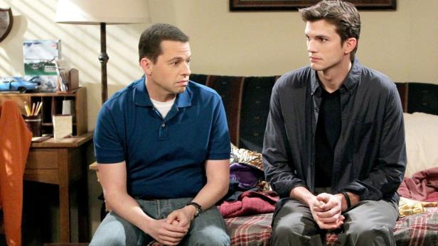 541.000 Euro pro 'Two and a Half Men'-Folge: Ashton Kutcher (re.)