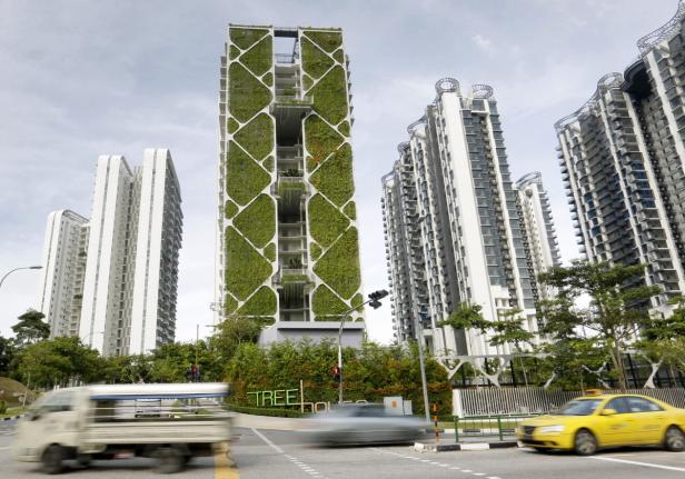 Singapur: Weltgrößter vertikaler Garten