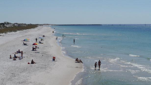 Baden wie Obama in Panama City Beach