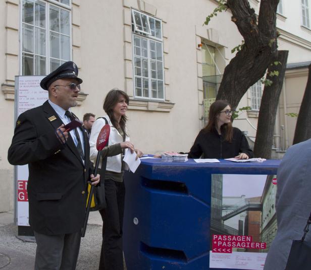 Passagenprojekt, MQ-Zoll, MuseumsQuartier Wien
