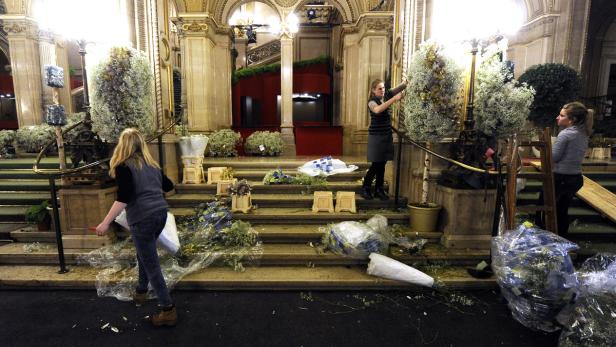 Opernball: Staatsoper verwandelt sich in prachtvollen Ballsaal