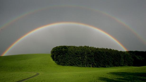Regen und Sonne: Die 30 schönsten Regenbogenbilder