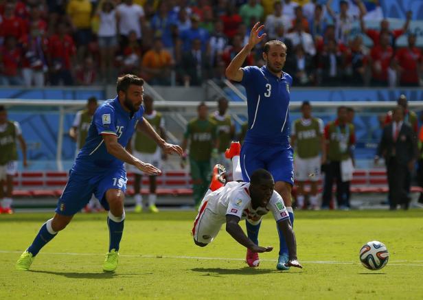 Italien stolpert über Costa Rica