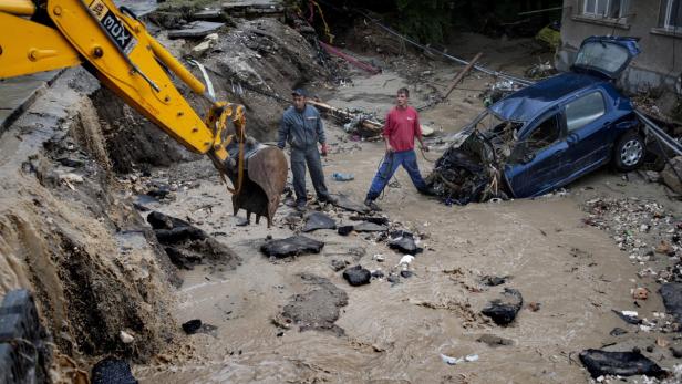 Schwere Unwetter verwüsten Bulgarien