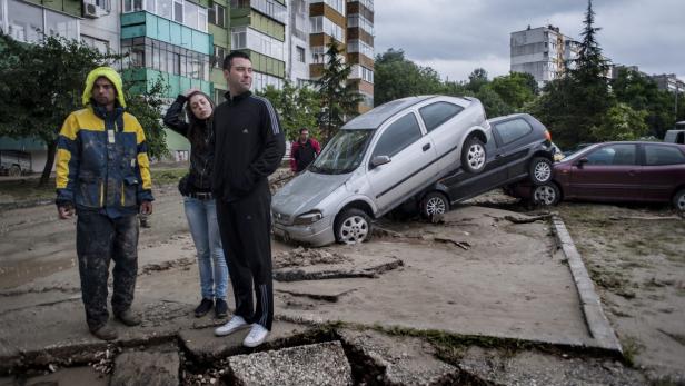 Schwere Unwetter verwüsten Bulgarien