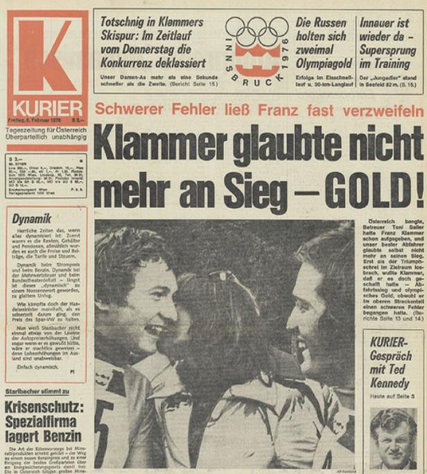 Franz Klammer: 40 Jahre nach Olympia-Gold