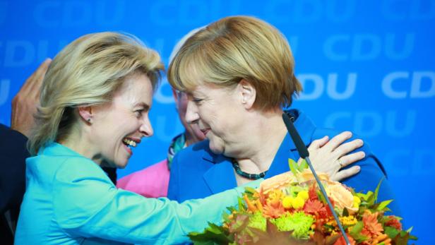 Kanzlerin Merkel triumphiert bei Wahl
