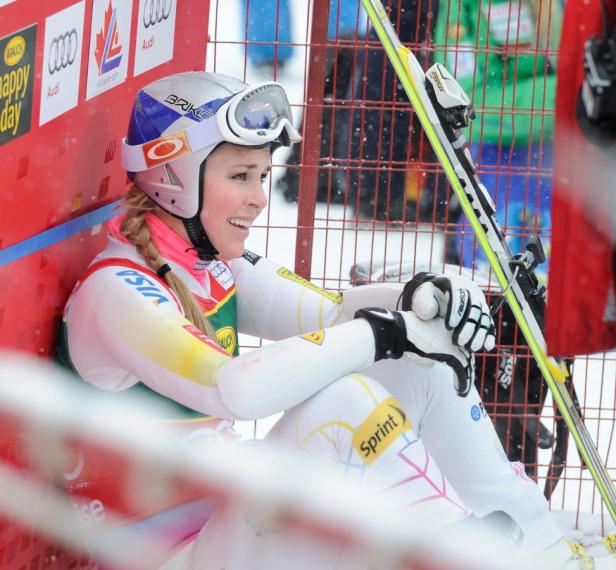 Vonn gewinnt, Fenninger Dritte