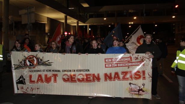 Linzer Burschenbundball: Auch heuer Proteste