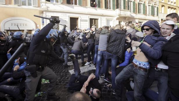 Die Hooligan-Schande von Rom
