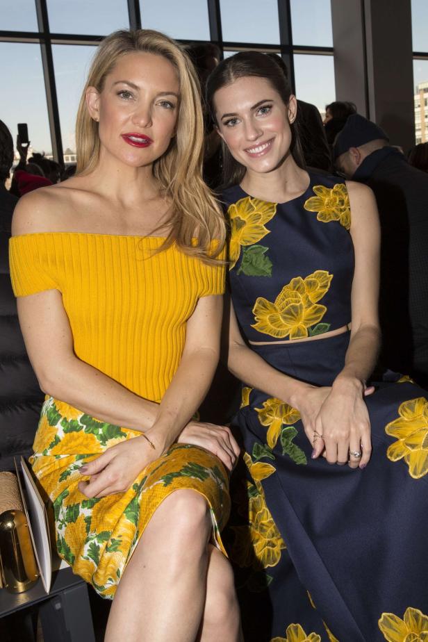 Die Wintour lacht: Promis auf der Fashion-Week
