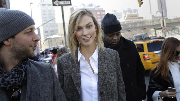Die Wintour lacht: Promis auf der Fashion-Week