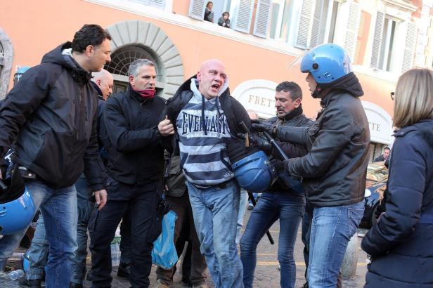 Die Hooligan-Schande von Rom