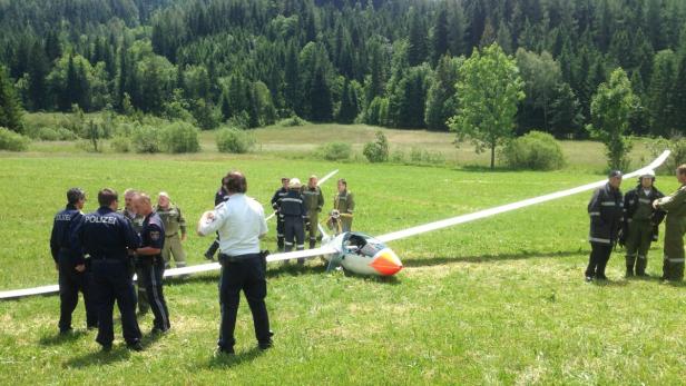 Segelflieger abgestürzt, Pilot schwer verletzt