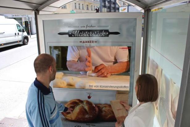 So fängt die Lust auf die Anker-Gebäckwaren an. Mediaplus Austria heizt die Nachfrage an, damit bei Anker die Öfen heiß bleiben. (c: mediaplus austria) Anker-Media-Etat an Mediaplus Austria