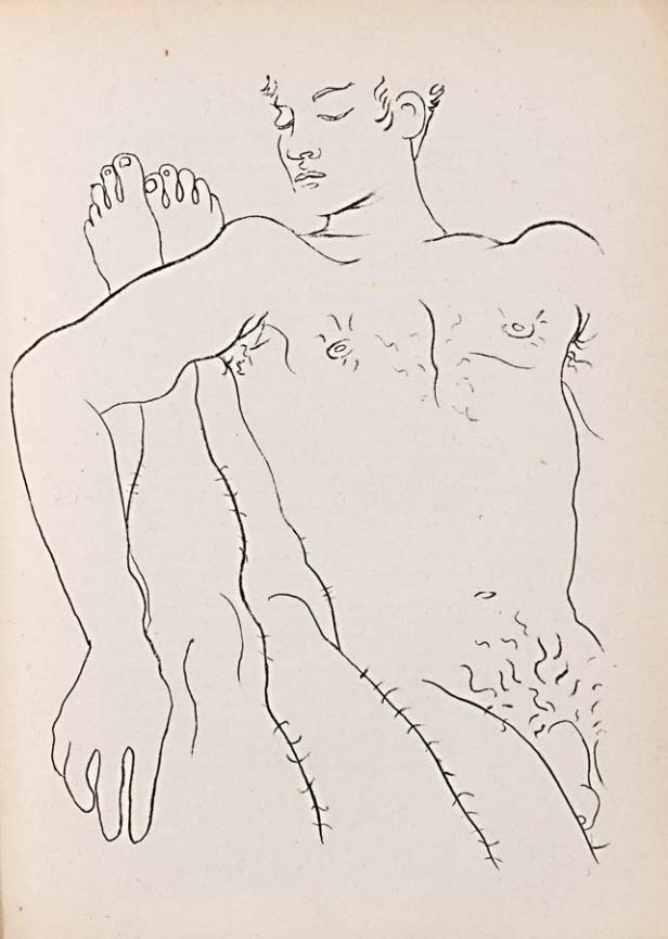 "nackte männer" aus dem Leopold Museum jetzt in Paris