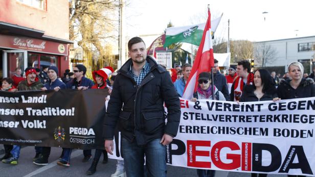 Pegida-Kundgebung in Graz: Zwischenfälle blieben aus