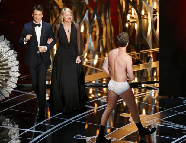 Der nackte Oscar-Präsentator