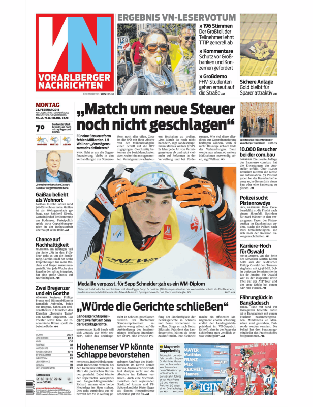 Der österreichische Skirennläufer Sepp Schneider bei einem Wettbewerb.