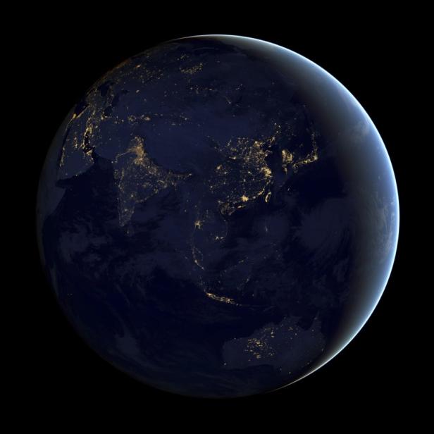 Beeindruckende Bilder: Die Erde bei Nacht