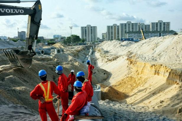 Lagos: Aus Meer und Sand erhebt sich "Eko Atlantic"