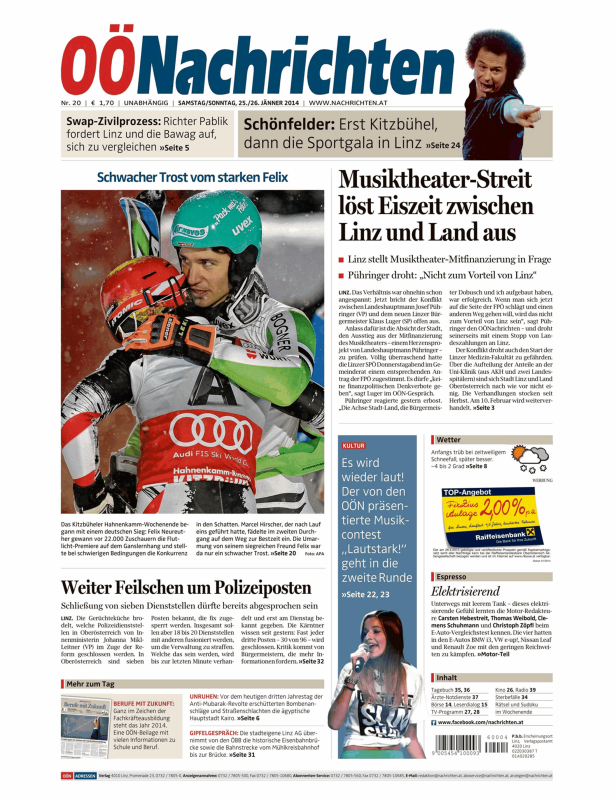 Felix Neureuther umarmt Marcel Hirscher beim Hahnenkamm-Rennen in Kitzbühel.