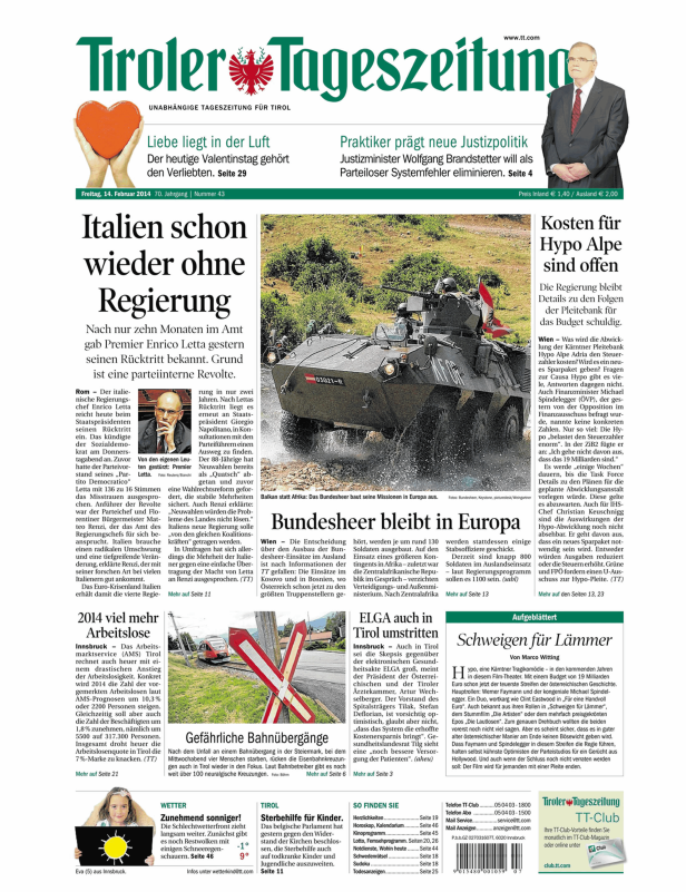 Ein österreichischer Bundesheer-Panzer während einer Mission in Europa.