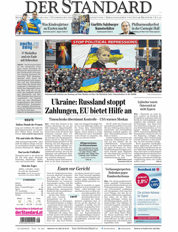 Zehntausende feierten am Sonntag auf dem Maidan in Kiew die Rückkehr Julia Timoschenkos in die Politik.