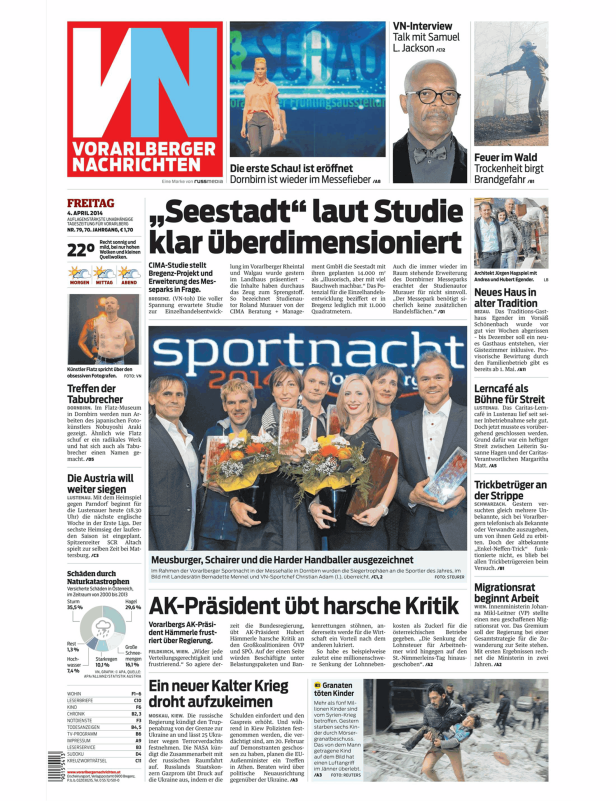 Bei der Vorarlberger Sportnacht werden Sportler des Jahres mit Bernadette Mennel und Christian Adam ausgezeichnet.